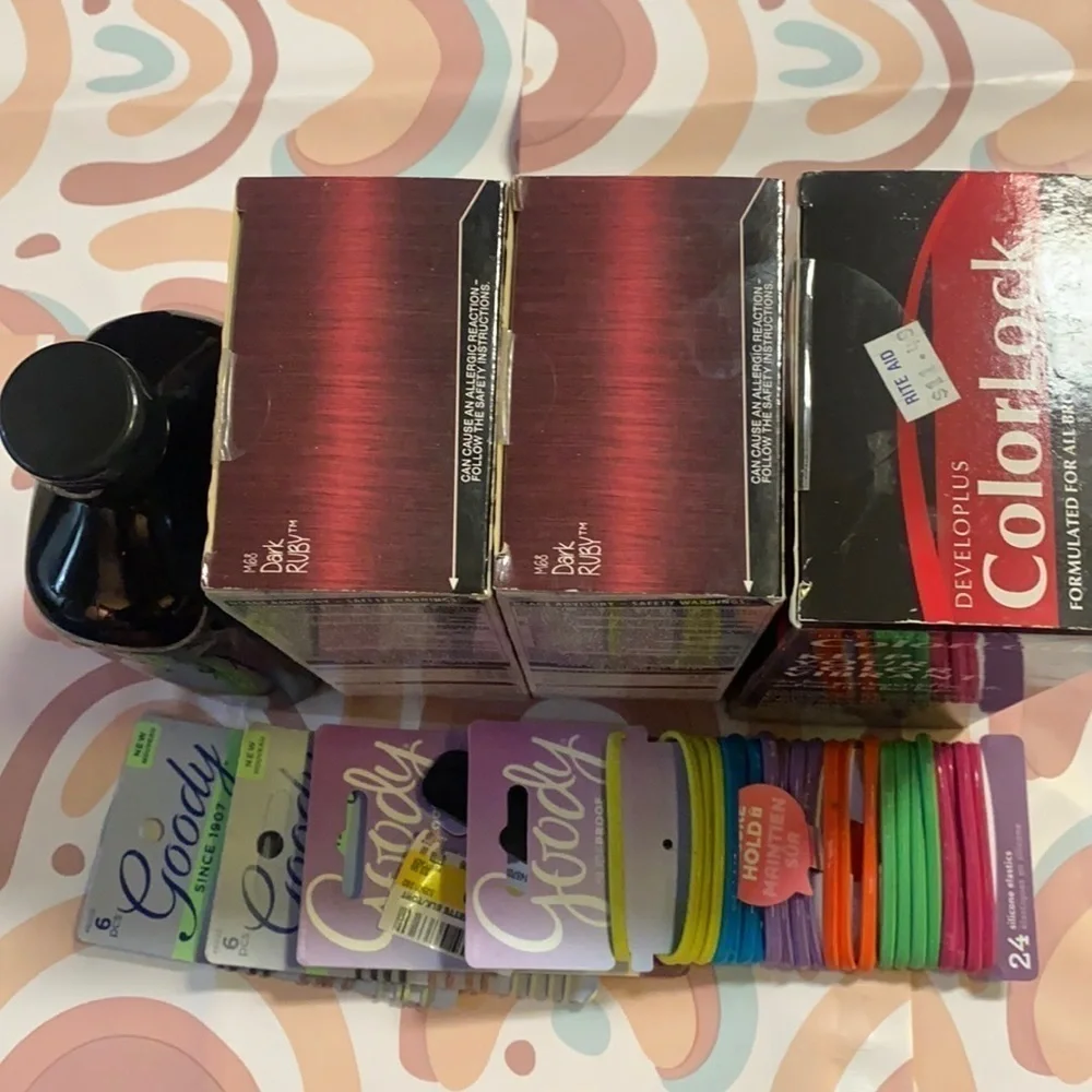 Schwartzkopf Got2b Metallics Hair Dye Bundle Hair Accessories Elastics